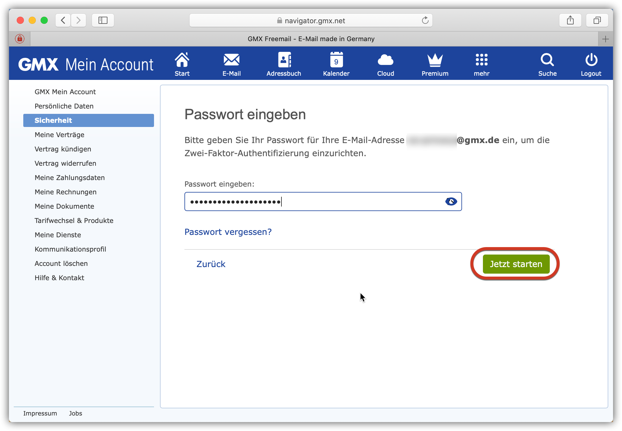Gmx Accountname Passwort Konnte Nicht überprüft Werden GMX – Zwei-Faktor-Authentisierung (2FA)